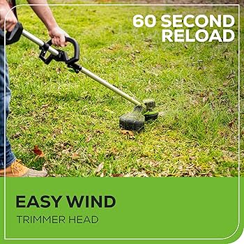 Amazon.com : Greenworks 80V 16 inch Brushless String Trimmer, 2.0