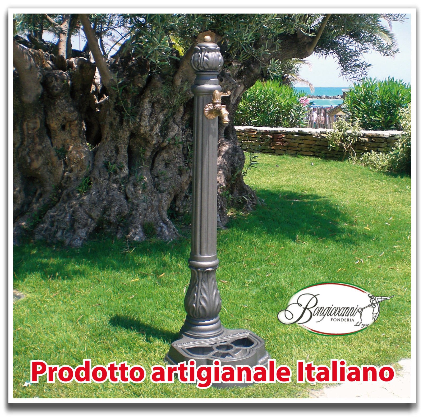 Fonderia Bongiovanni Fuente de hierro fundido a columna Modelo ...
