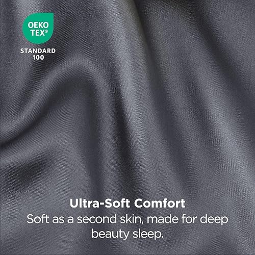 Miniatura 5 de Bedsure - Juego de 2 fundas de almohada de satén