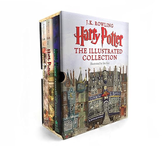 Harry Potter: The Illustrated Collection (Books 1-3 Boxed Set) - Hardcover