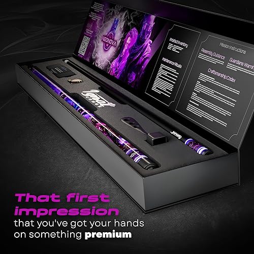 Miniatura 2 de IgnatGames Premium Pool Cue Stick  58" 2-Piece, 19oz Canadian Maple Cue with 12.5mm AirStrike Shaft, Premium Case & Accessories