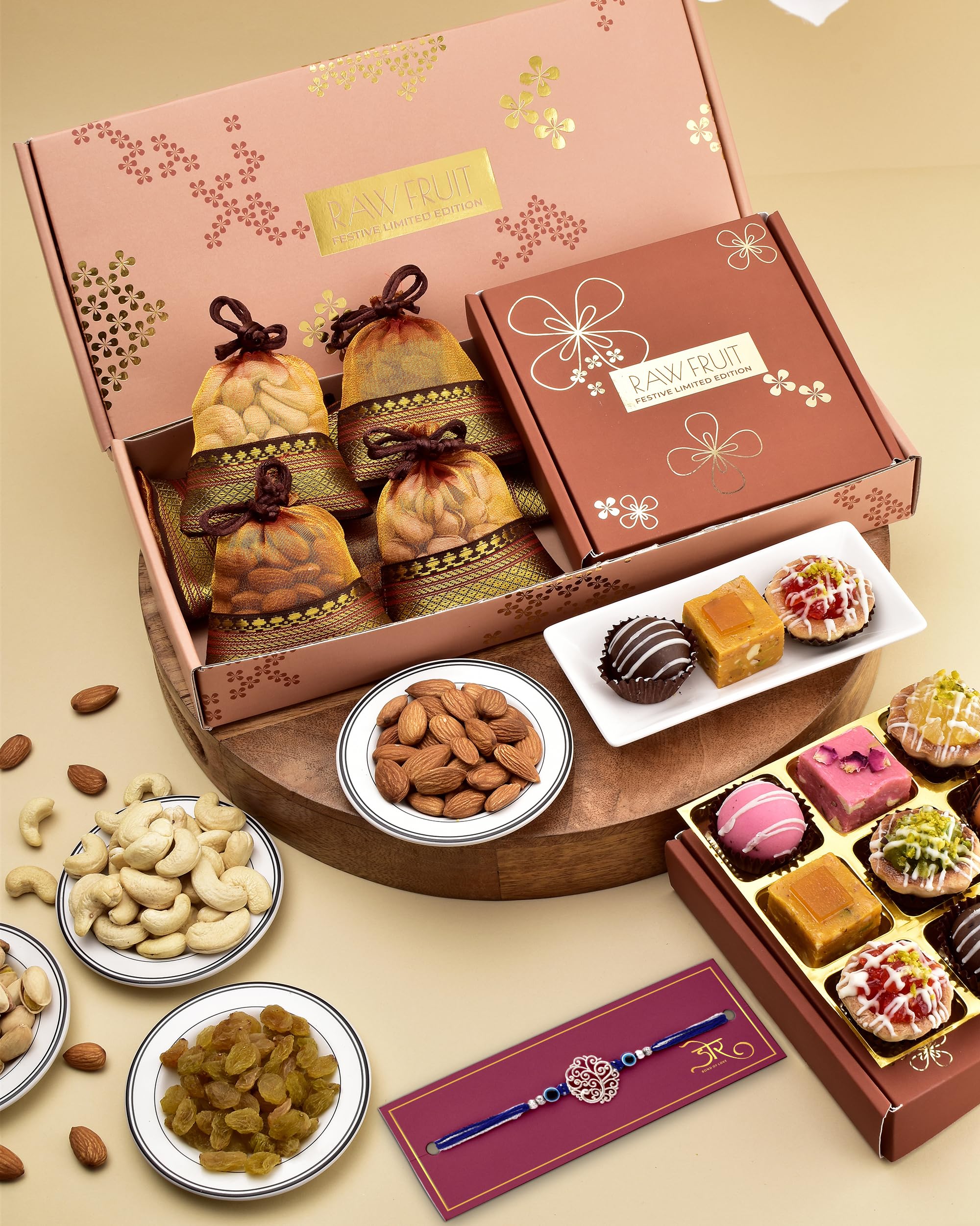 Rakhi With Chocolate Silver rakhi for brother Dry Fruit Gift Pack with Premium Artisanal Assorted Sweets rakhi and sweets for brother combo Rakhi Gift For Brother (B0CD2K58MH) Amazon Price History, Amazon Price Tracker