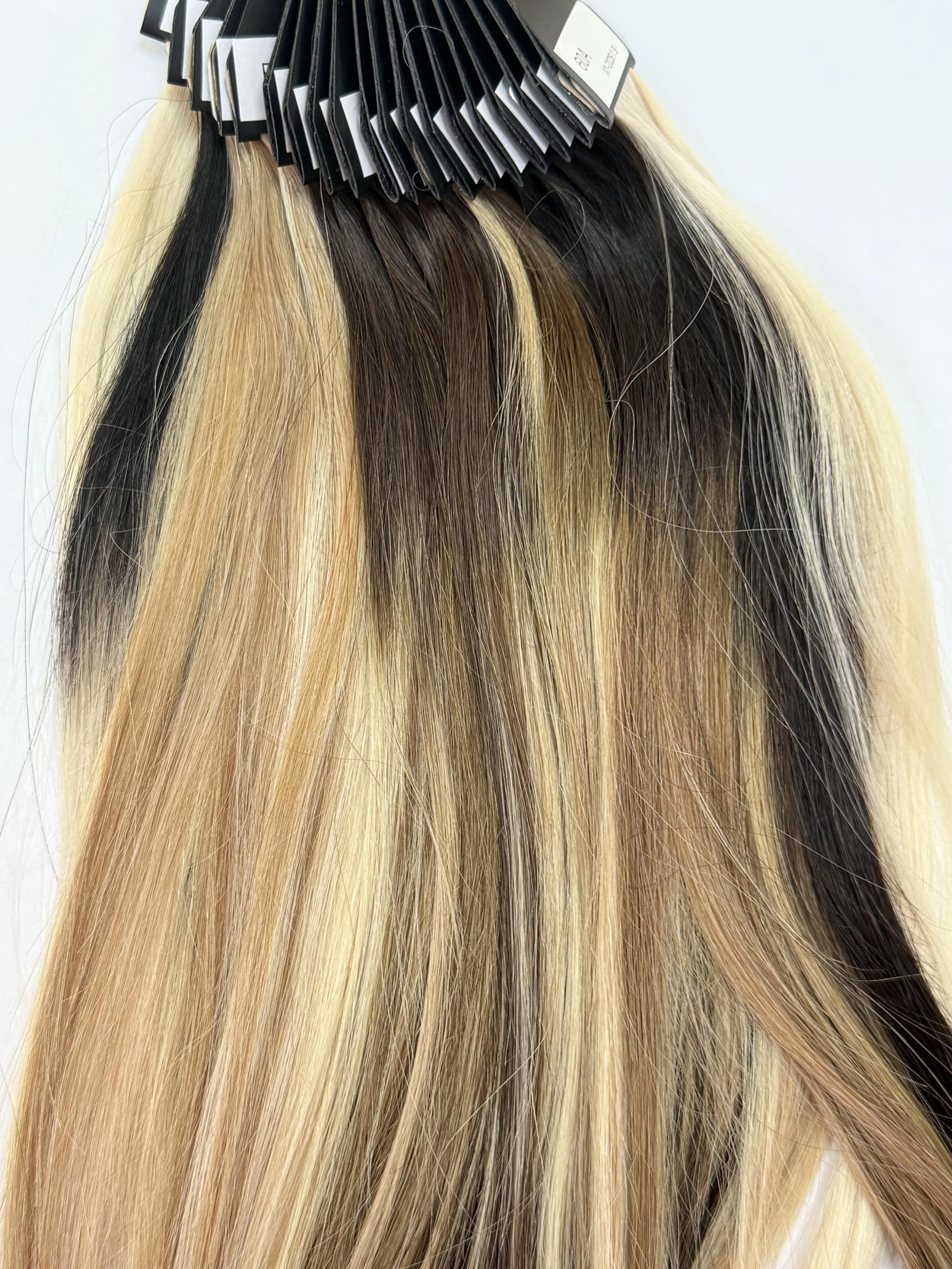YoungSee Tape Hair Extensions Platinum Blonde 16In Tape in Hair Extensions Real Human Hair for Women 20pcs 50g Easy to Wear Hair Tape-in Extensions Blonde — view 57
