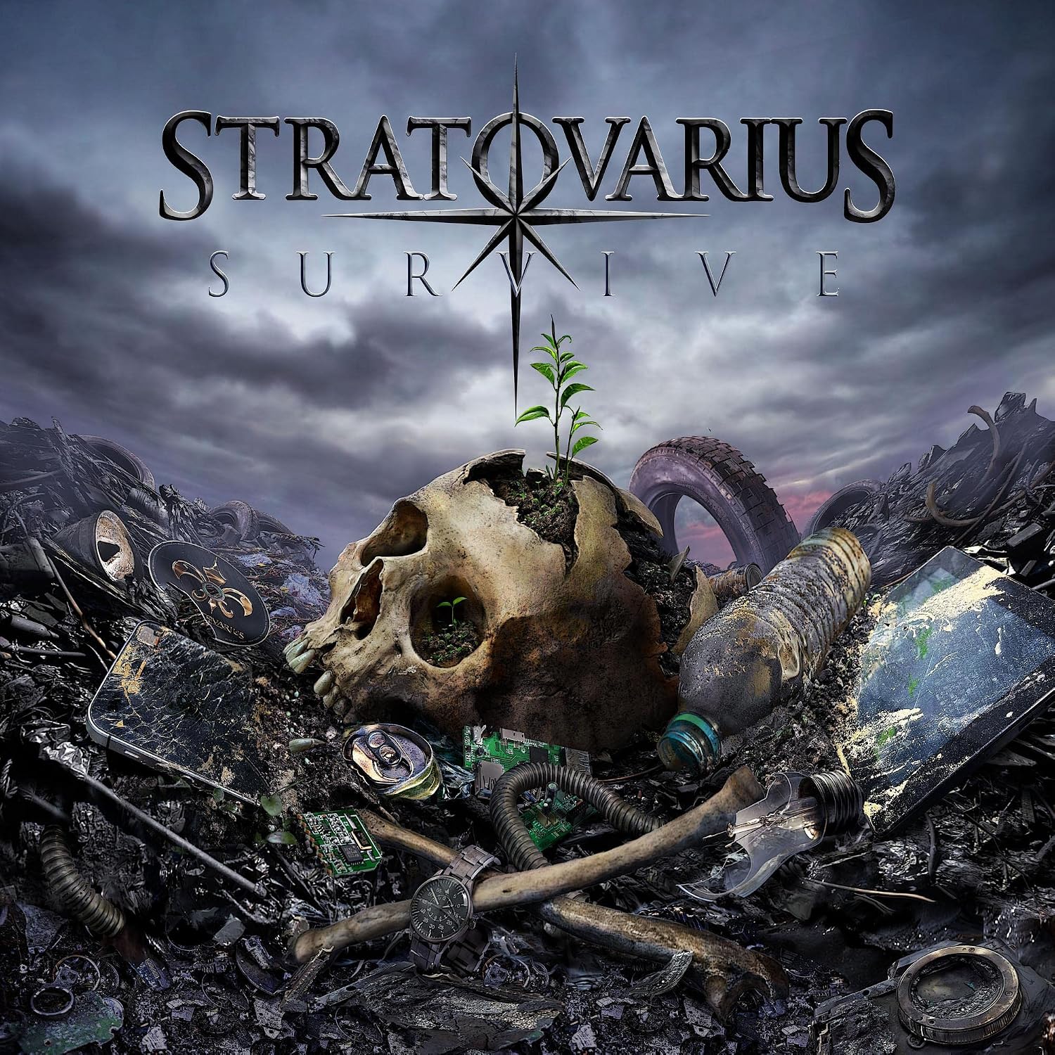 EARMUSIC Survive por Stratovarius — capa do álbum