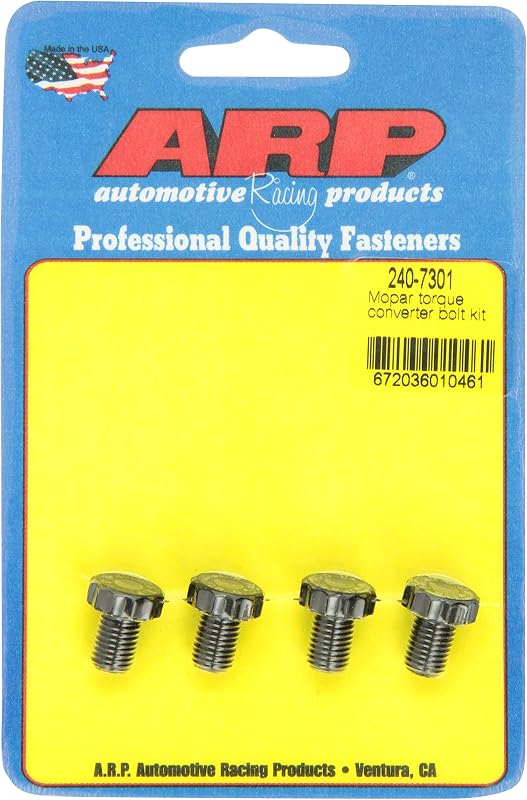 Parafuso do conversor de torque ARP 240-7301 5/16-24 preto – 1 kit