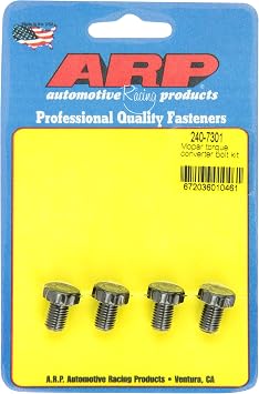 ARP 240-7301 Torque Converter Bolts , Black