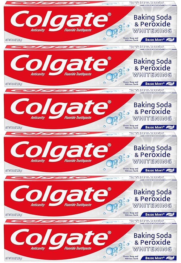 Colgate Baking Soda and Peroxide Whitening Toothpaste 8