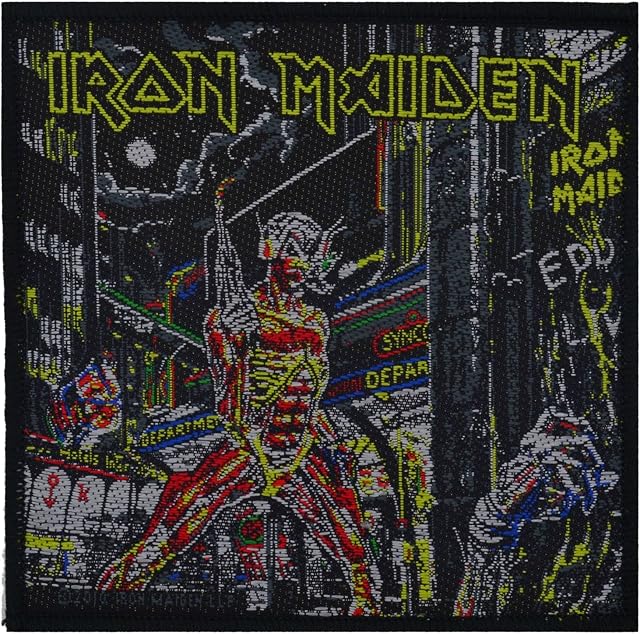 Iron Maiden Somewhere In Time Official Patch (10cm x 10cm)