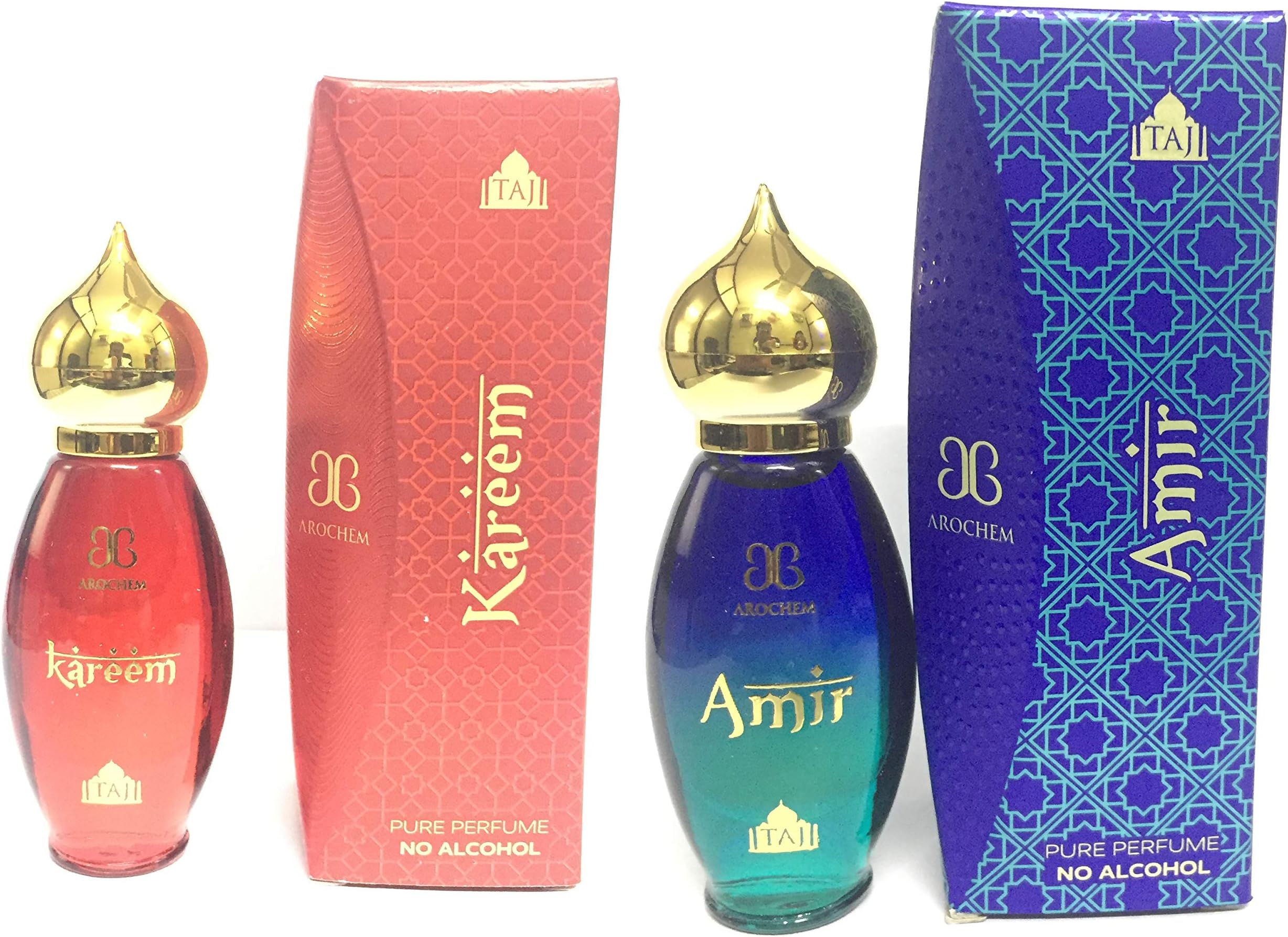Arochem Taj Kareem & Amir Arabian Attar Long Lasting Combo Of 2