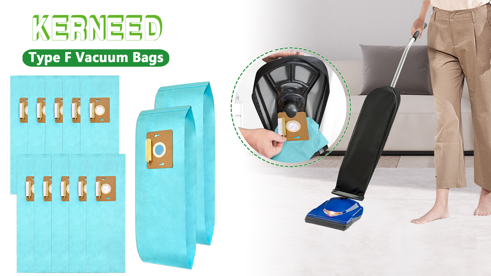 Amazon.com: 12 Pack Type F Vacuum Bags for Riccar Supralite R10E