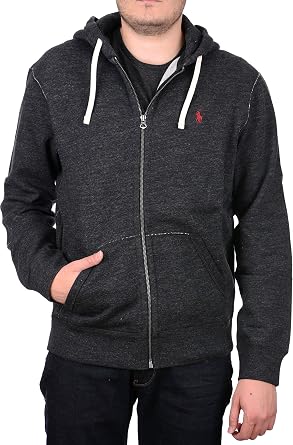 Polo Ralph Lauren Mens Full Zip Hoodie Fleece Hoodie
