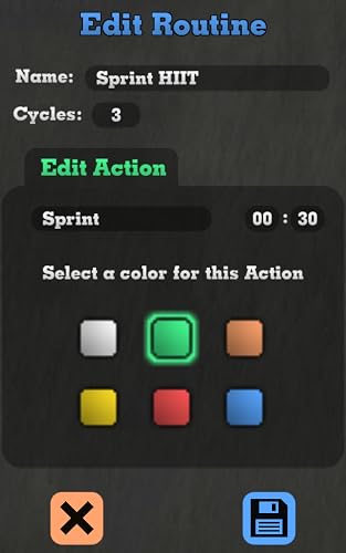 Workout Interval Timer Pro – vue 5