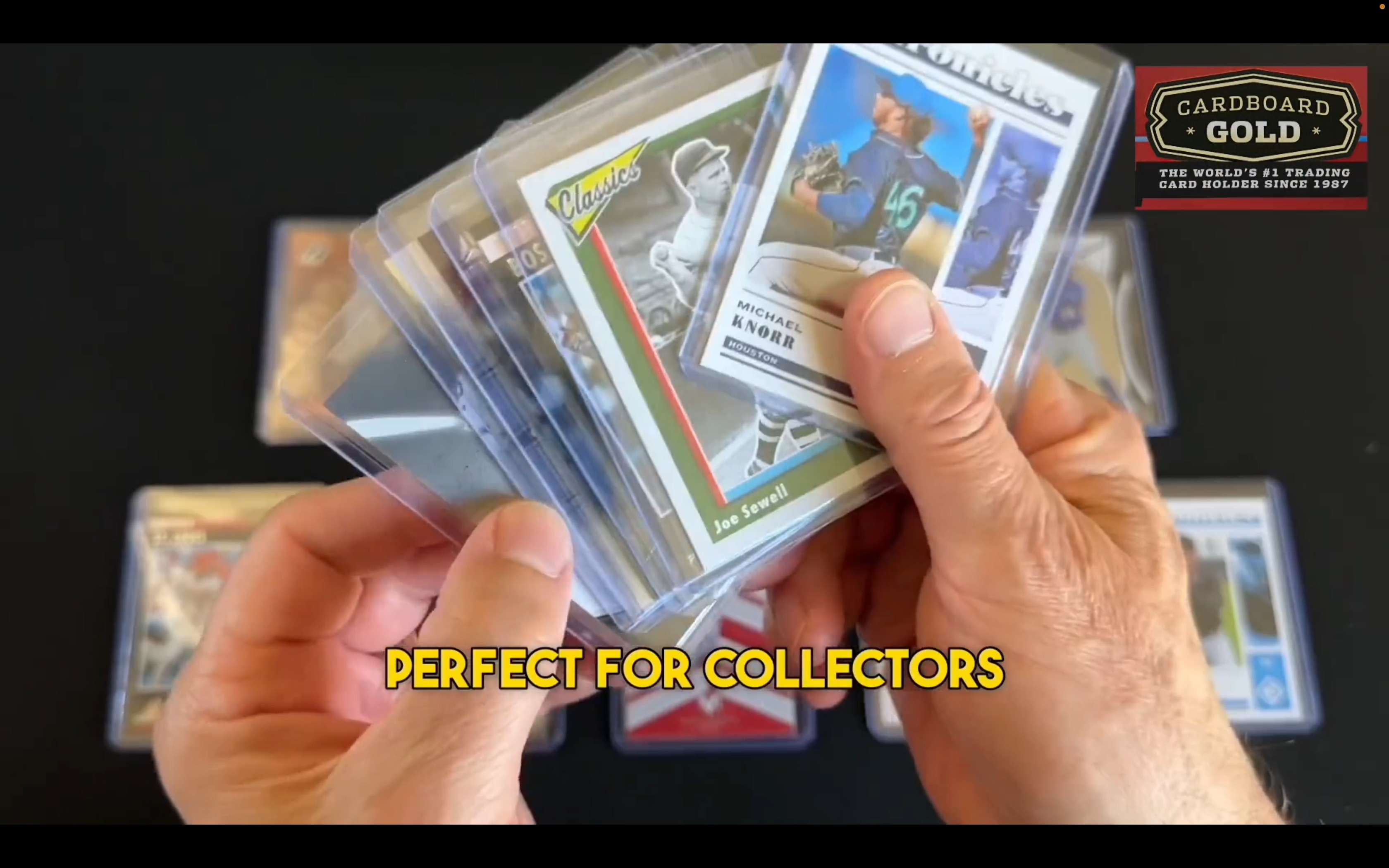 Amazon.com: Cardboard Gold - 35pt Top Loaders for Cards with