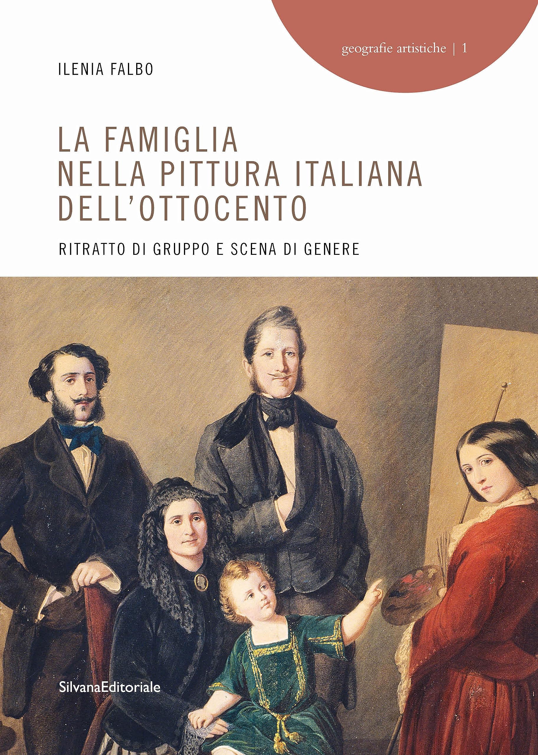 La pittura italiana dell'Ottocento livre d'art illustré sur le portrait de famille