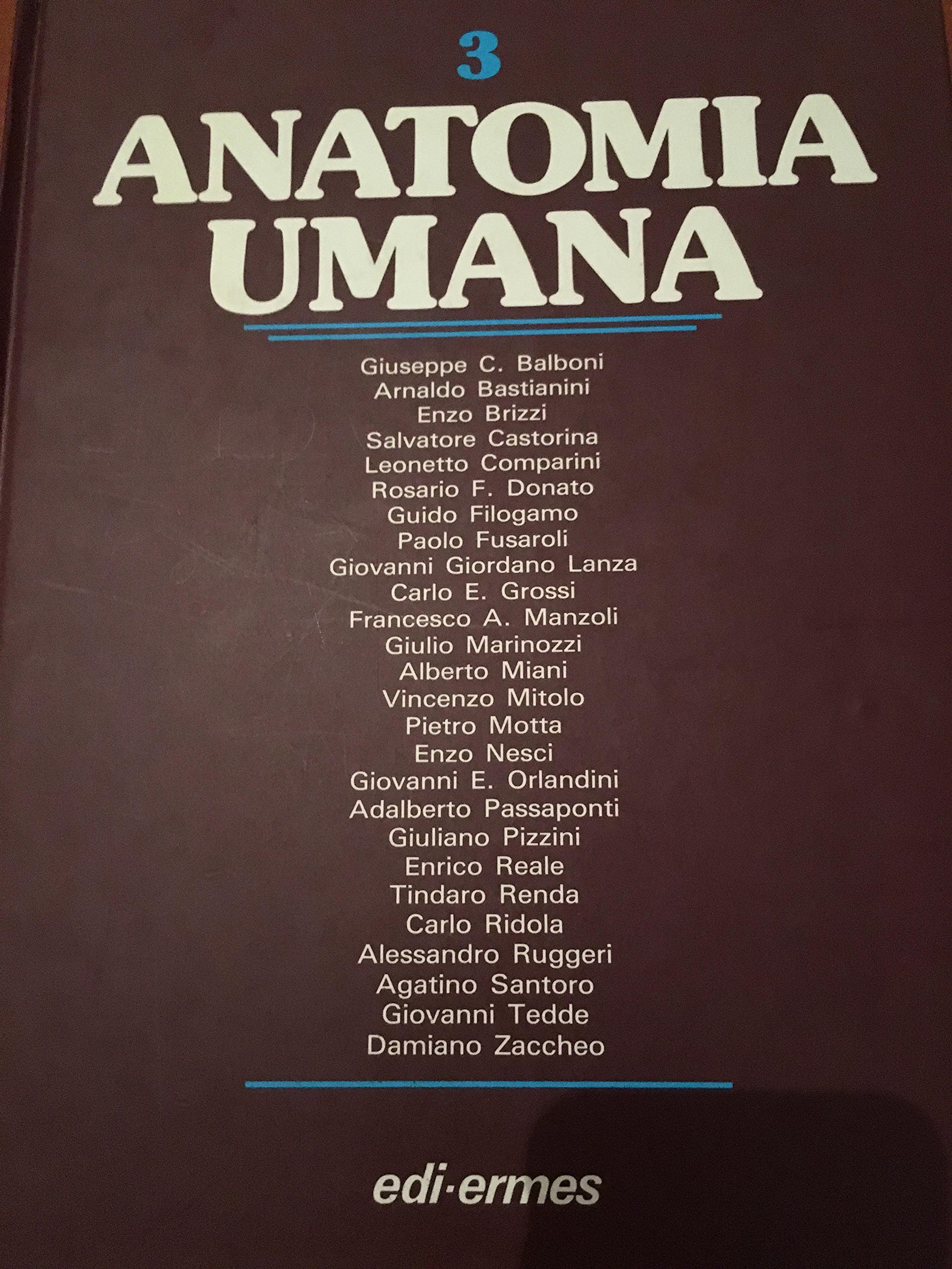 Anatomia umana (Vol. 3)