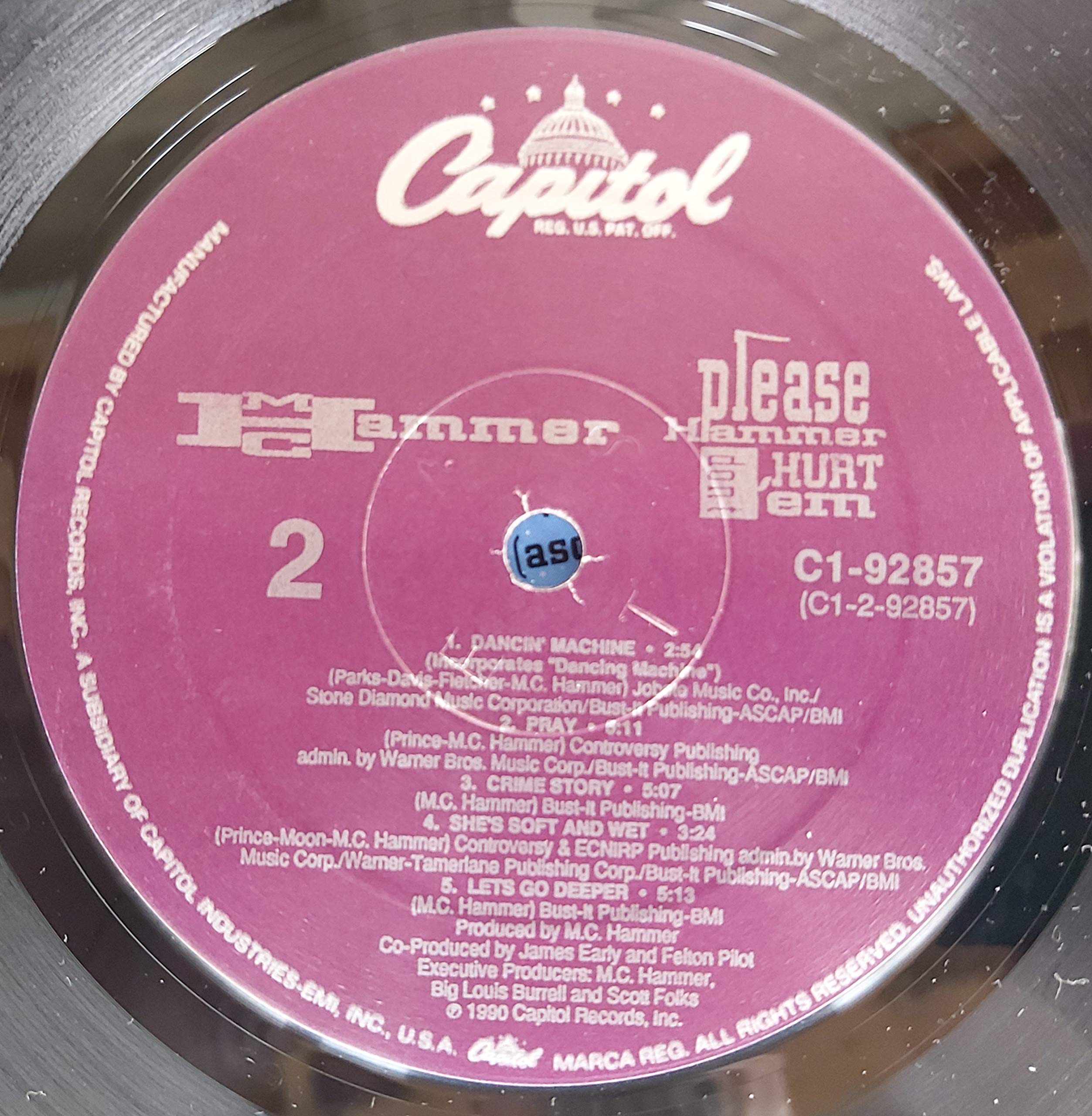 Please hammer don't hurt 'em (1990)