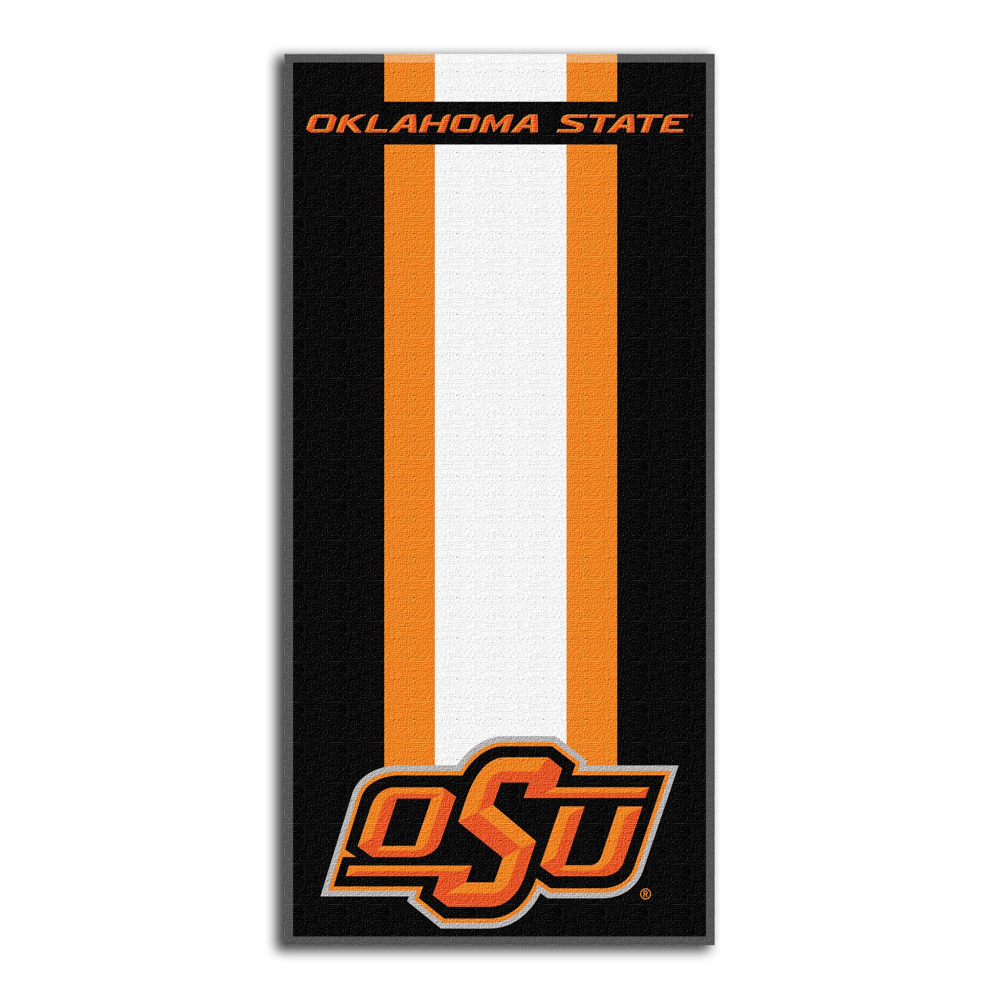 NORTHWEST The Company NCAA Oklahoma State Cowboys Beach Towel, 30" x 60", Zone Read
