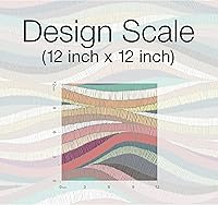 Vista 4 de RoomMates RMK11941RL Papel tapiz de mosaico rosa y verde azulado