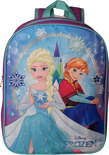 Vista 2 de Grupo Ruz Disney Frozen Elsa Anna - Mochila 150in color morado y azul