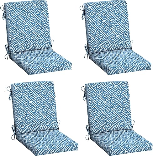 Miniatura 60 de Arden Selections- Cojín para sillas de comedor de exteriores earthFIBER, repelente al agua y resistente a la decoloración, 1 pieza, 20x20 pulgadas