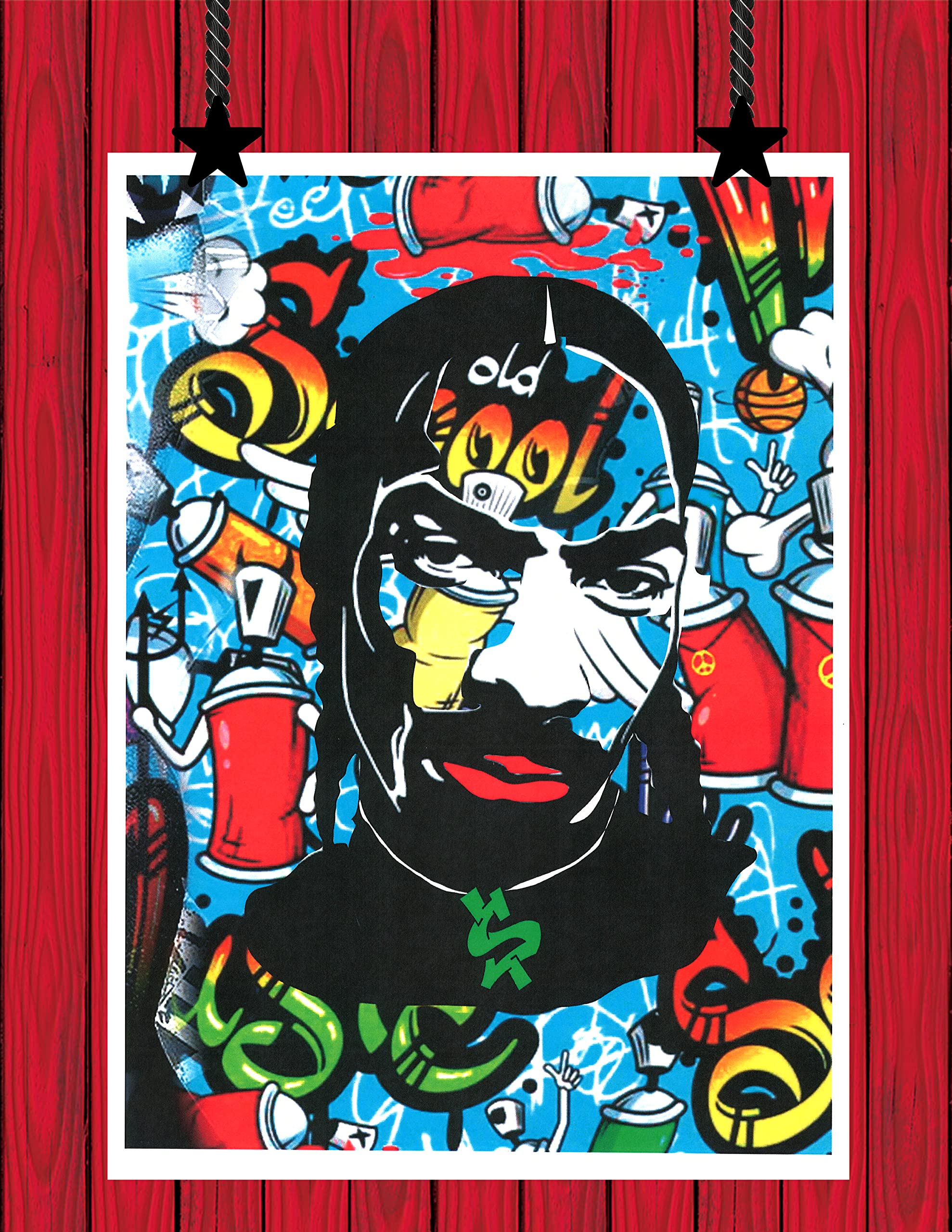 Snoop Dogg Arte de Parede Música Fã de Celebridades Arte Hip Hop