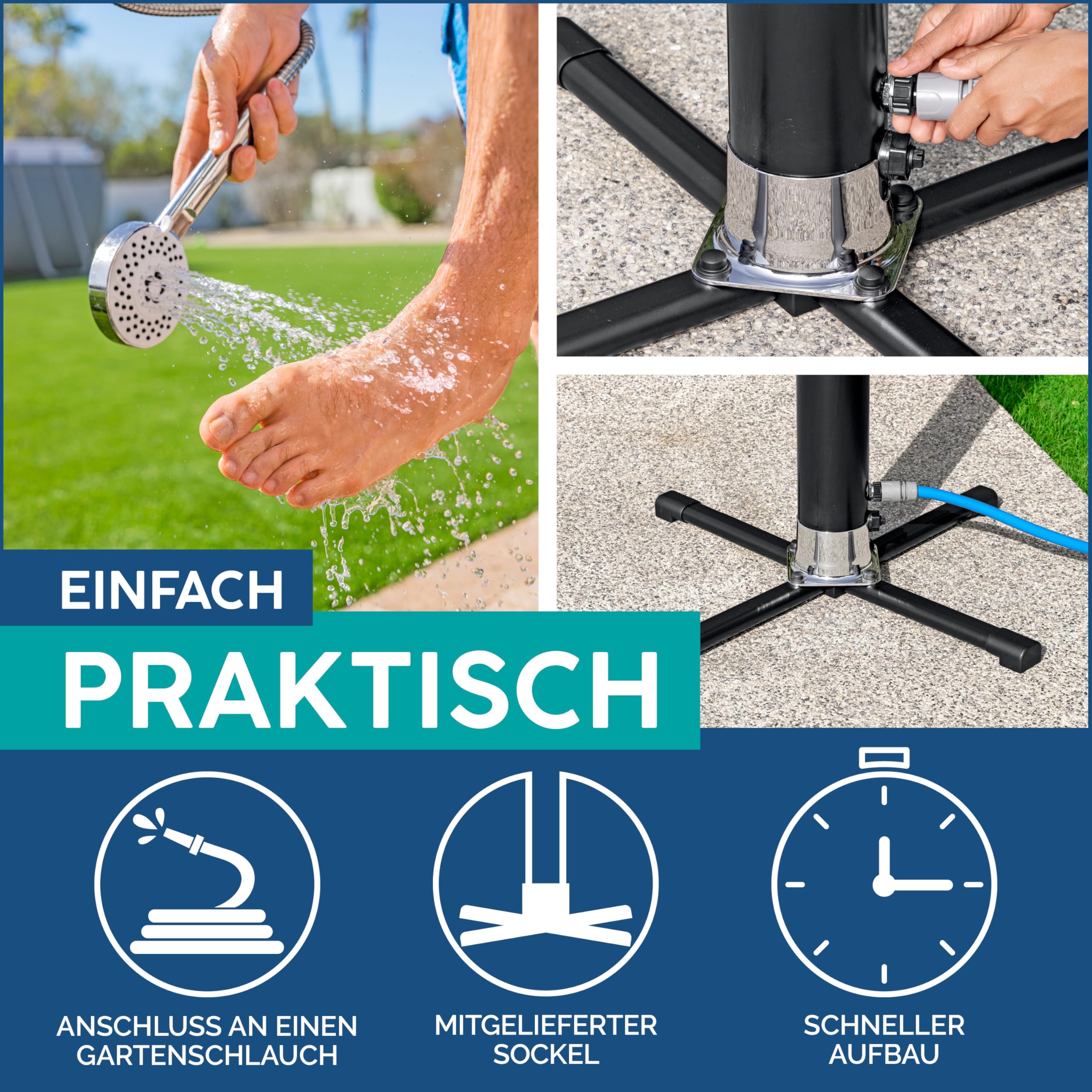 Bestway | SolarFlow Außendusche 20L /