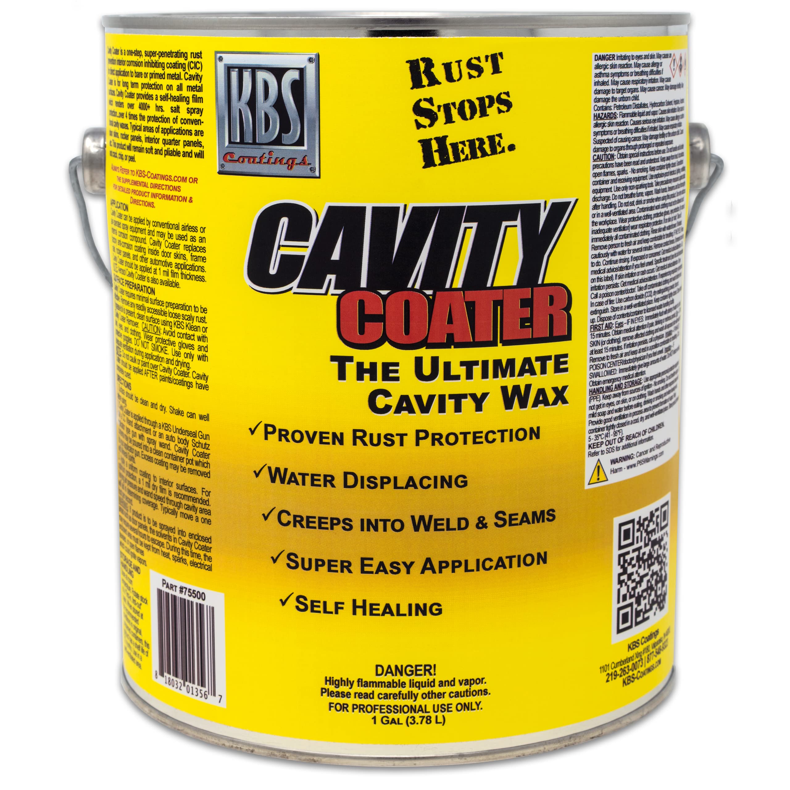 KBS Coatings 75500 Cavity Coater - 1 Gallon product thumbnail 3