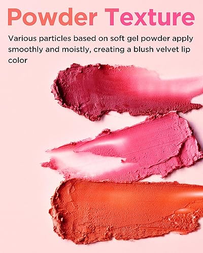 Miniatura 4 de TOCOBO Bálsamo Labial en Crema en Polvo  Bálsamo Labial de Lápiz Labial Vegano Coreano Suave Mate para Acabado Aterciopelado  Efecto Hidratante y