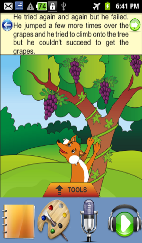 Grapes are Sour Kids Story App on the Amazon Appstore