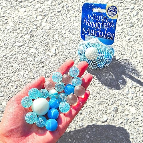 Miniatura 4 de House of Marbles Bolsa de red de mármol del país de las maravillas de invierno