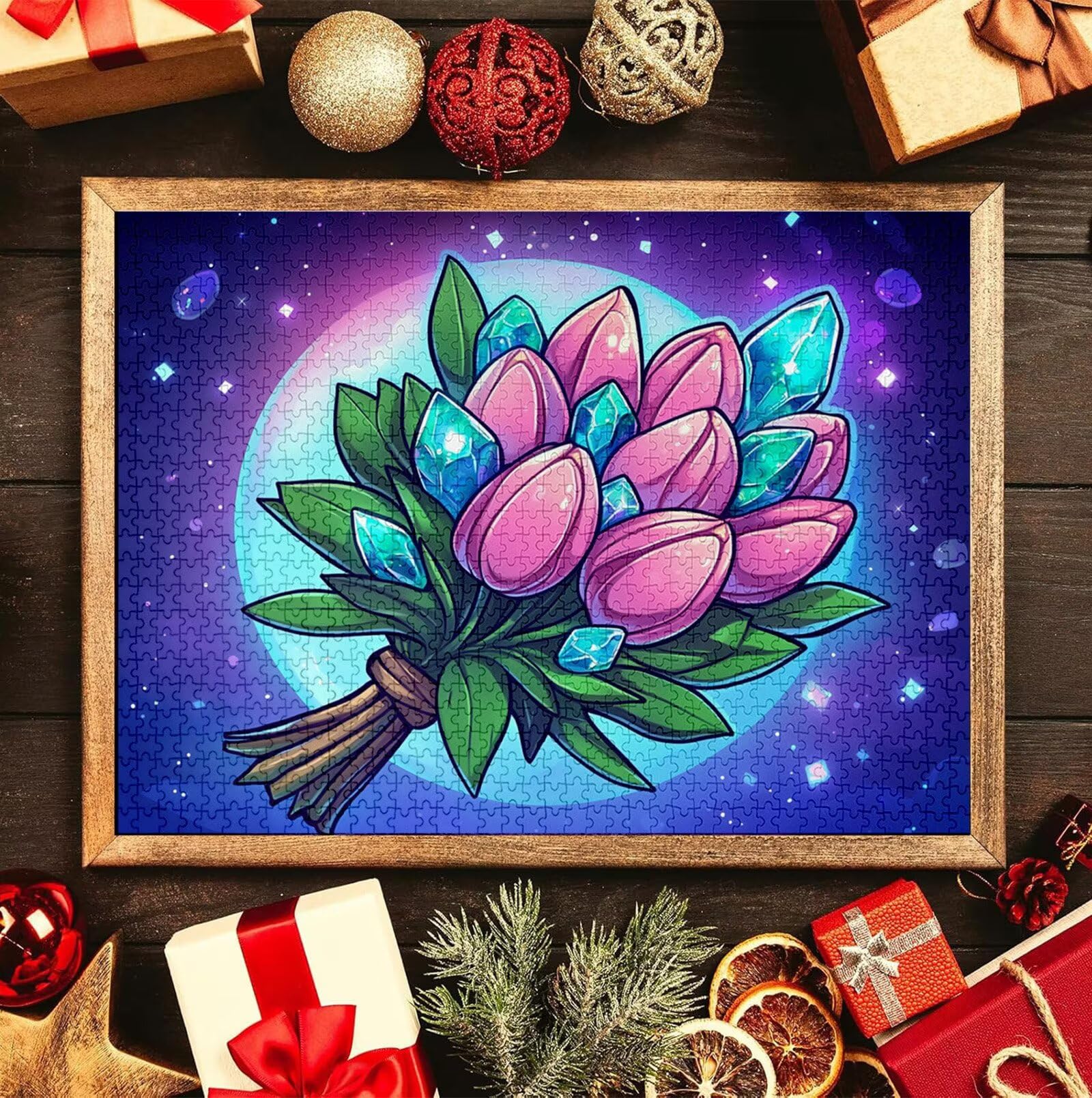 Puzzle Personalizado con Foto, Personalizada Rompecabezas Personalizado Diseña tu Logo Foto o Texto, Personalizado Navidad Halloween San Valentín Parejas Niños Familia Amigos h-4277