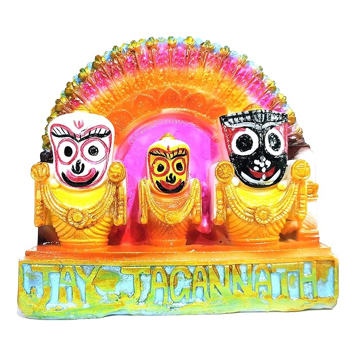 Buy Idol of Lord Jagannath balaram and subhadra, Jai Jagarnatha