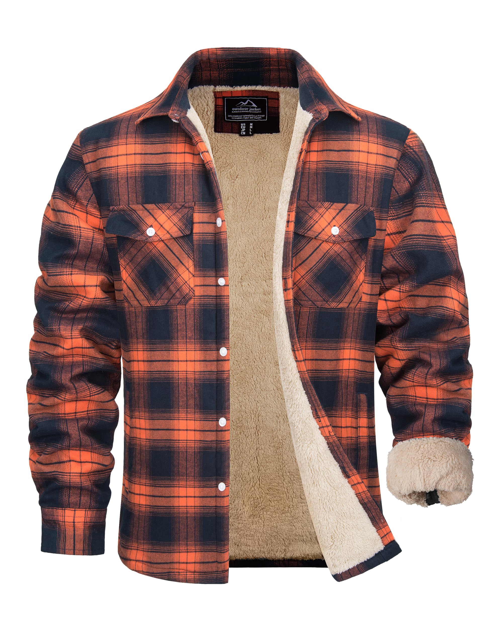 MAGCOMSEN Flannel Jacket