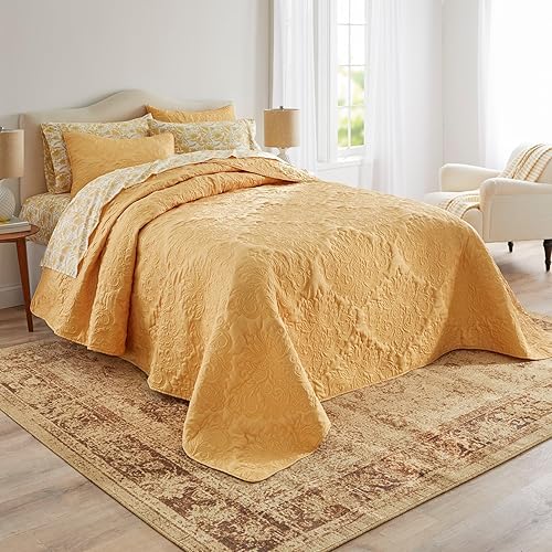 Miniatura 7 de BrylaneHome Comfort Cloud - Colcha tamaño Queen, color lila