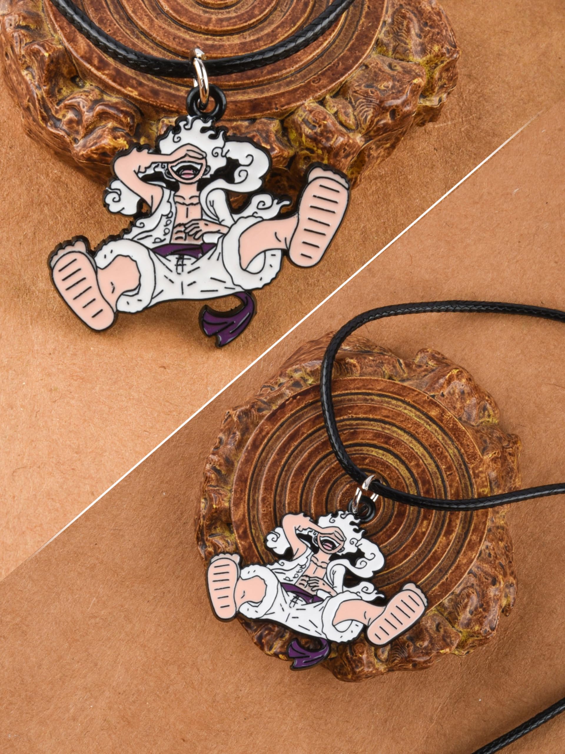 Anime Necklaces, Gear 5 Necklace Anime Cosplay Accessories Collectible - Image 3 thumbnail