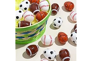 JOYIN Easter Eggs with Sports Balls Design, 24 Pack of 2.3" Plastic...