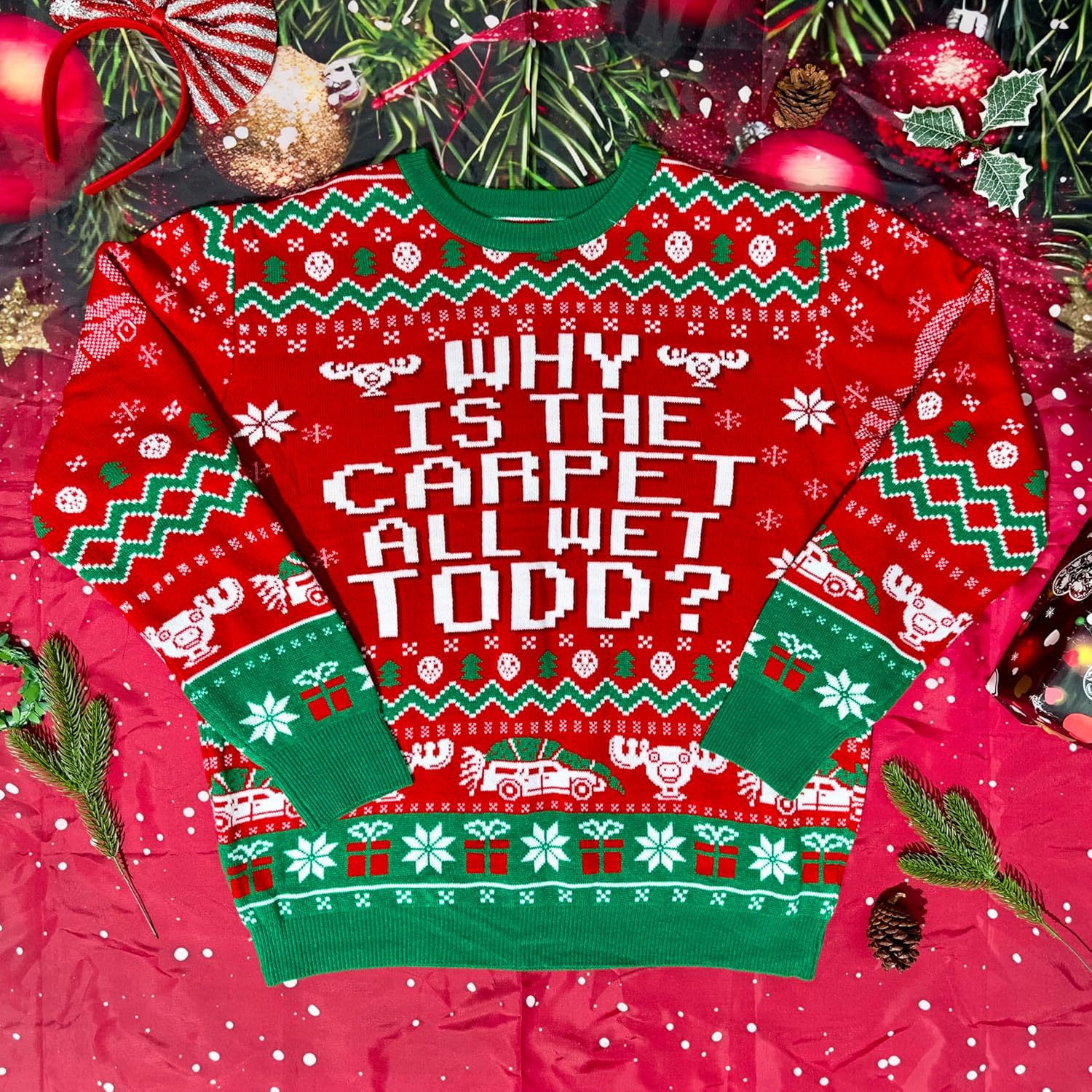 Ugly Christmas Sweater - Ugly Knitted Sweaters - Gifts for Christmas - Image 3