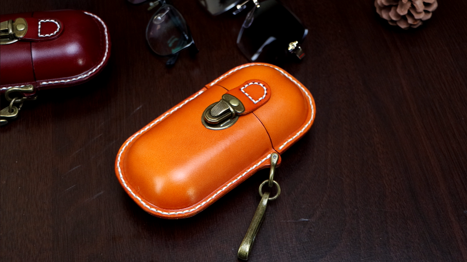 T-DESIGN × Geek Field マブ アンバー レザーケース T-DESIGN × Geek