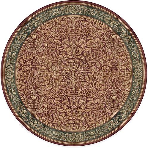 Vista 293 de RUGGABLE x Morris & Co Tapete prémium de pasillo lavable, para pasillo, cocina, entrada, sala de estar, dormitorio u oficina, con base Madreselva