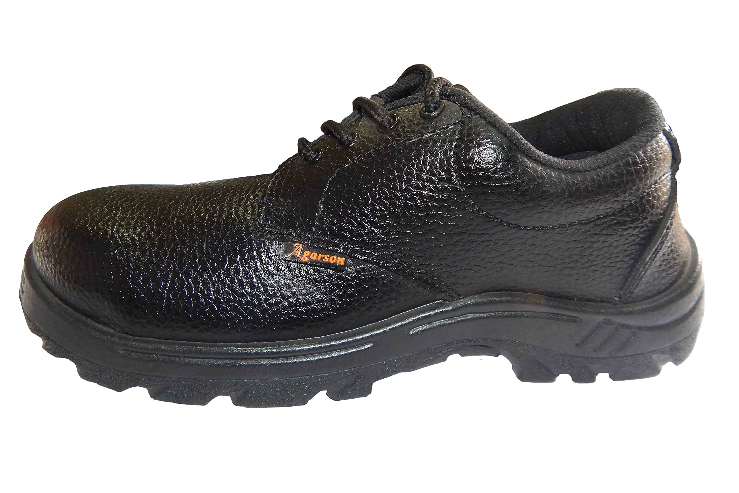 WI -Power Mens Safety Industrials Shoe with Steel Toe (Black, Size 7 UK/India) (B07MQRTVH6) Amazon Price History, Amazon Price Tracker
