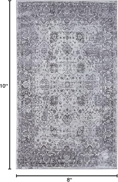 Verona Carissa Home Gray (4'10x8') Rug
