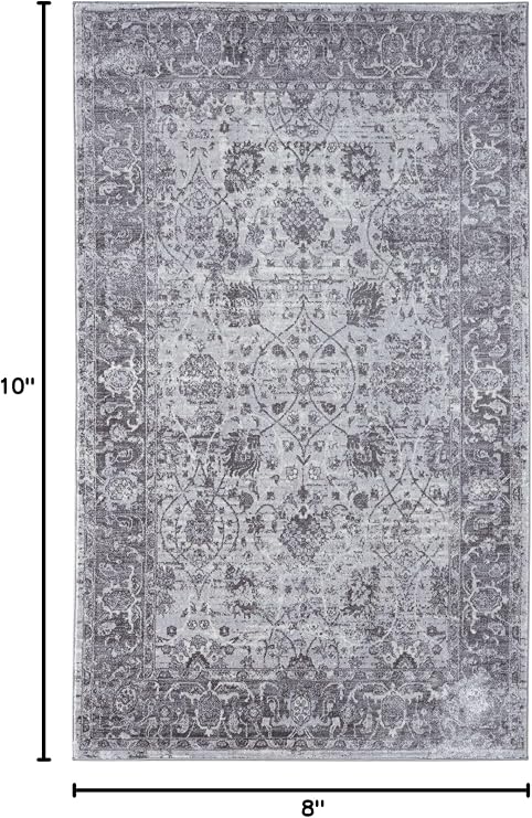 Verona Carissa Home Gray (4'10x8') Rug