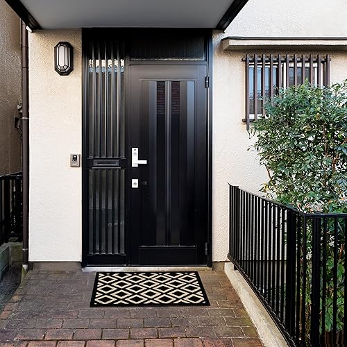 Miniatura 65 de GRANNY SAYS Felpudo para interiores, 32 x 48 pulgadas, antideslizante, tapete grande para puerta, tapete de bienvenida para exteriores, lavable