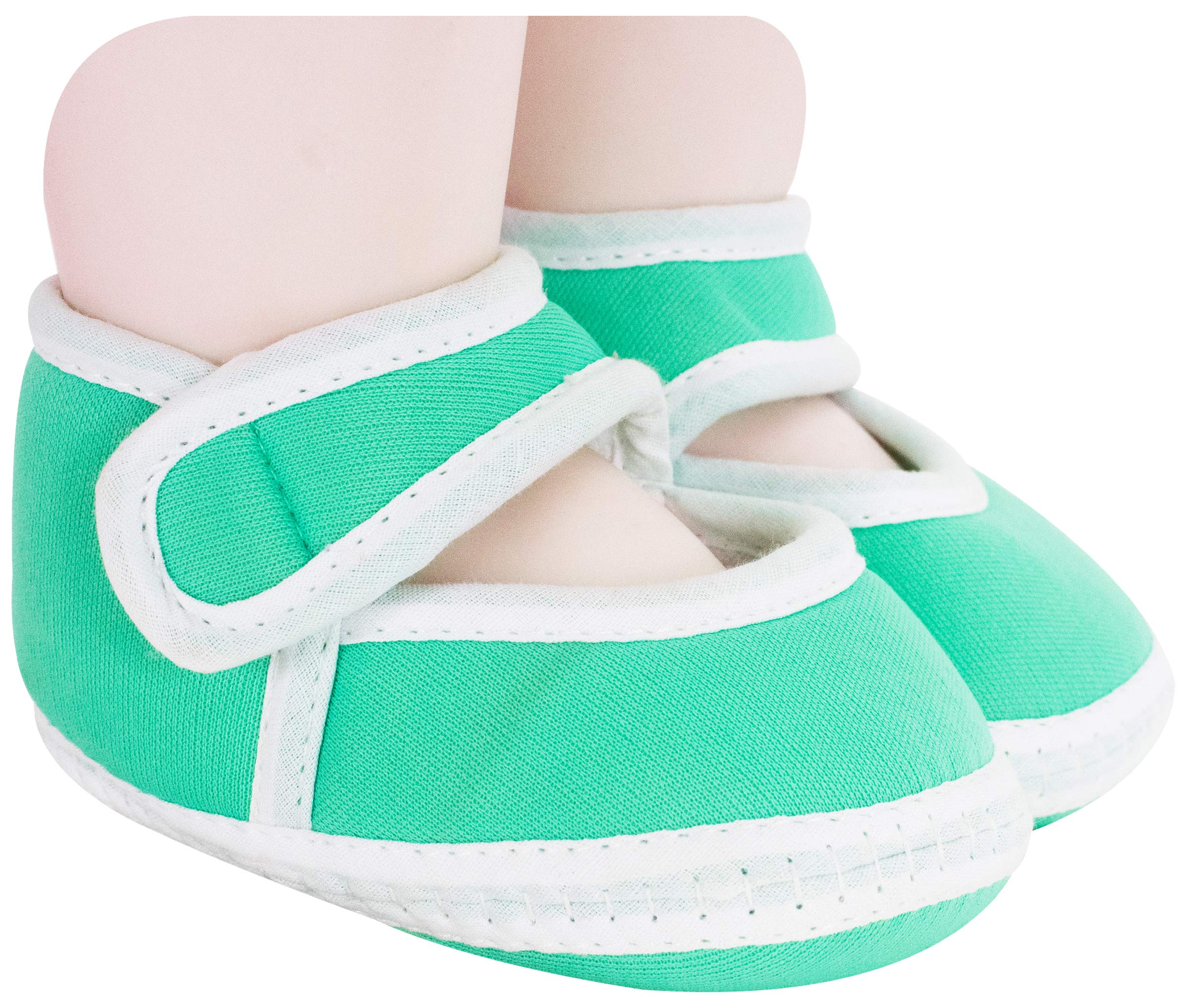 Baby Girls Sandal Booties (Green)-image-43