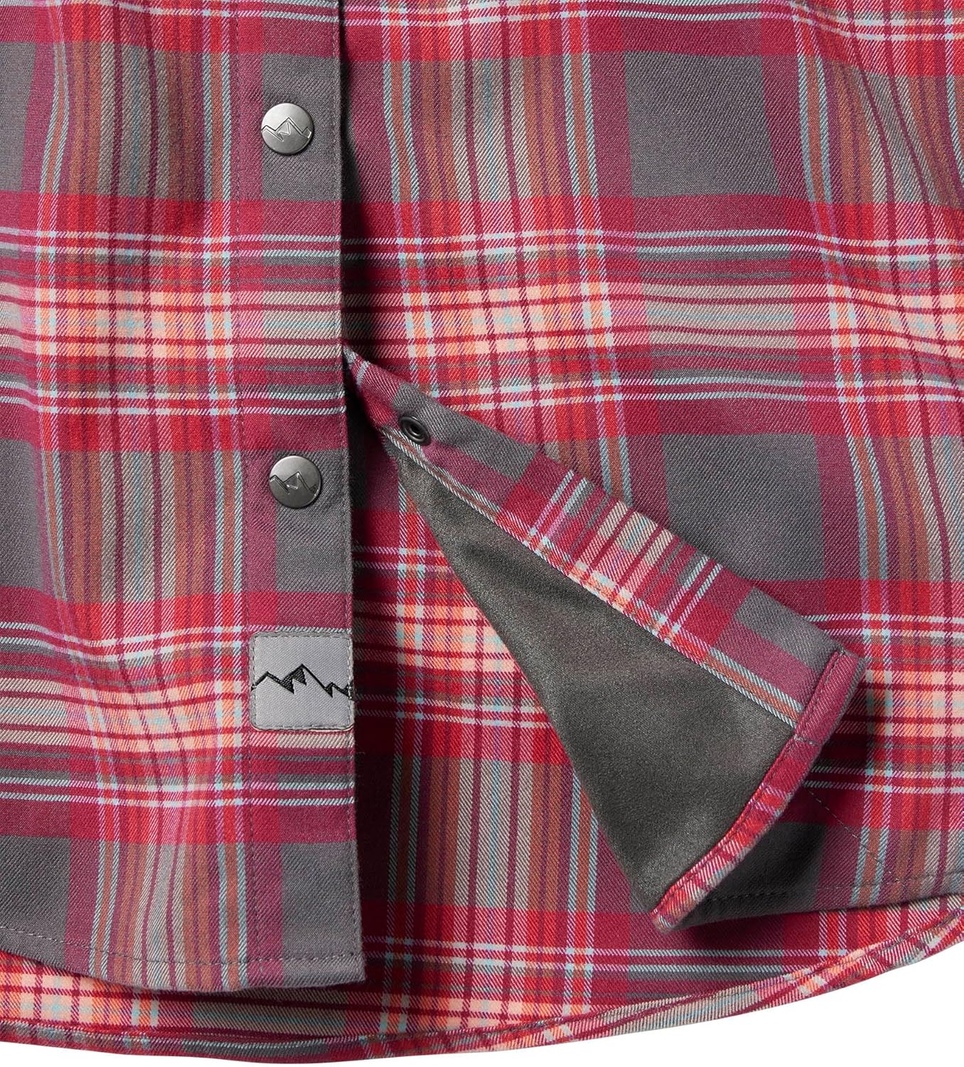 Legendary Whitetails Womens Legendary Outdoors Pathways Performance Flannel Long Sleeve Snap Up Shirt - Image 4