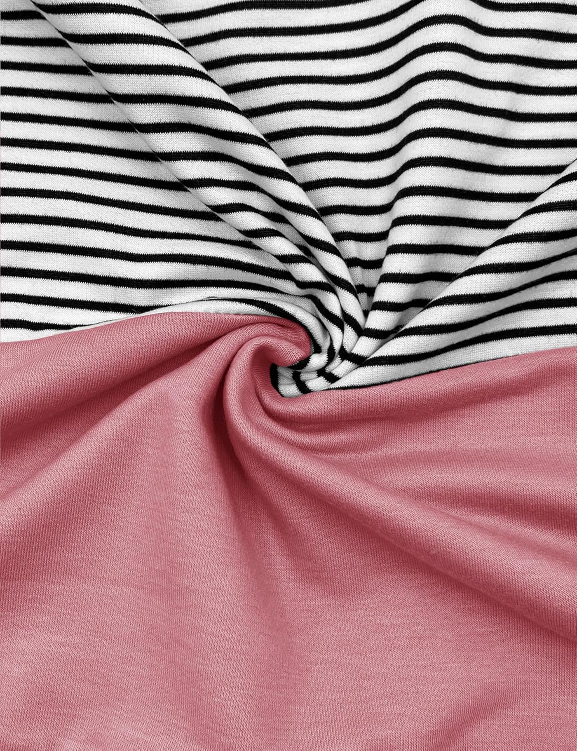 Floral Find Womens Casual Oversized Striped Colorblock Lightweight Sweatshirts Long Sleeve Crewneck Pullover Fall Tops - Image 6