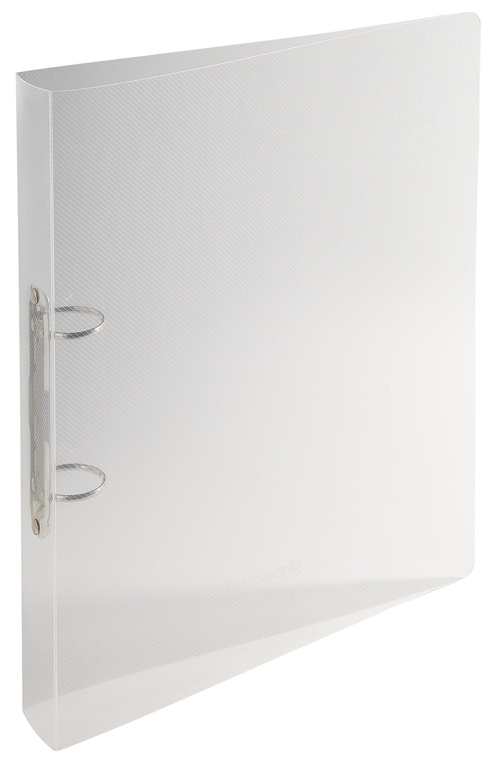 Raccoglitore Exacompta Crystal | 4 Anelli A4 In Polipropilene Trasparente - Made In France