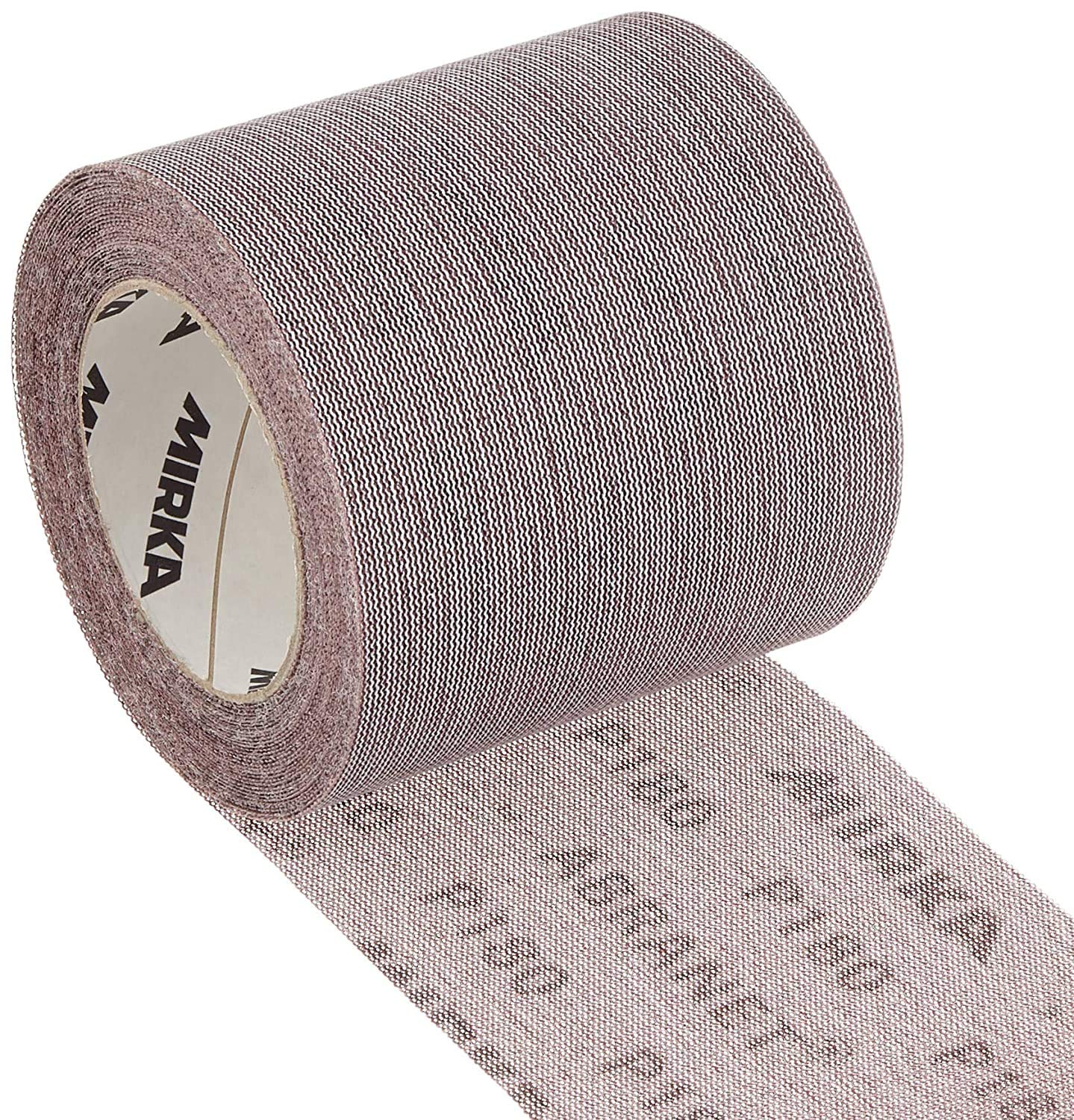 Mirka Abranet rotolo abrasivo netto 115 mm x 10 m a strappo/grana P180 / 1 rotolo/per levigare legno, stucco, vernice, plastica / 545BY001183R