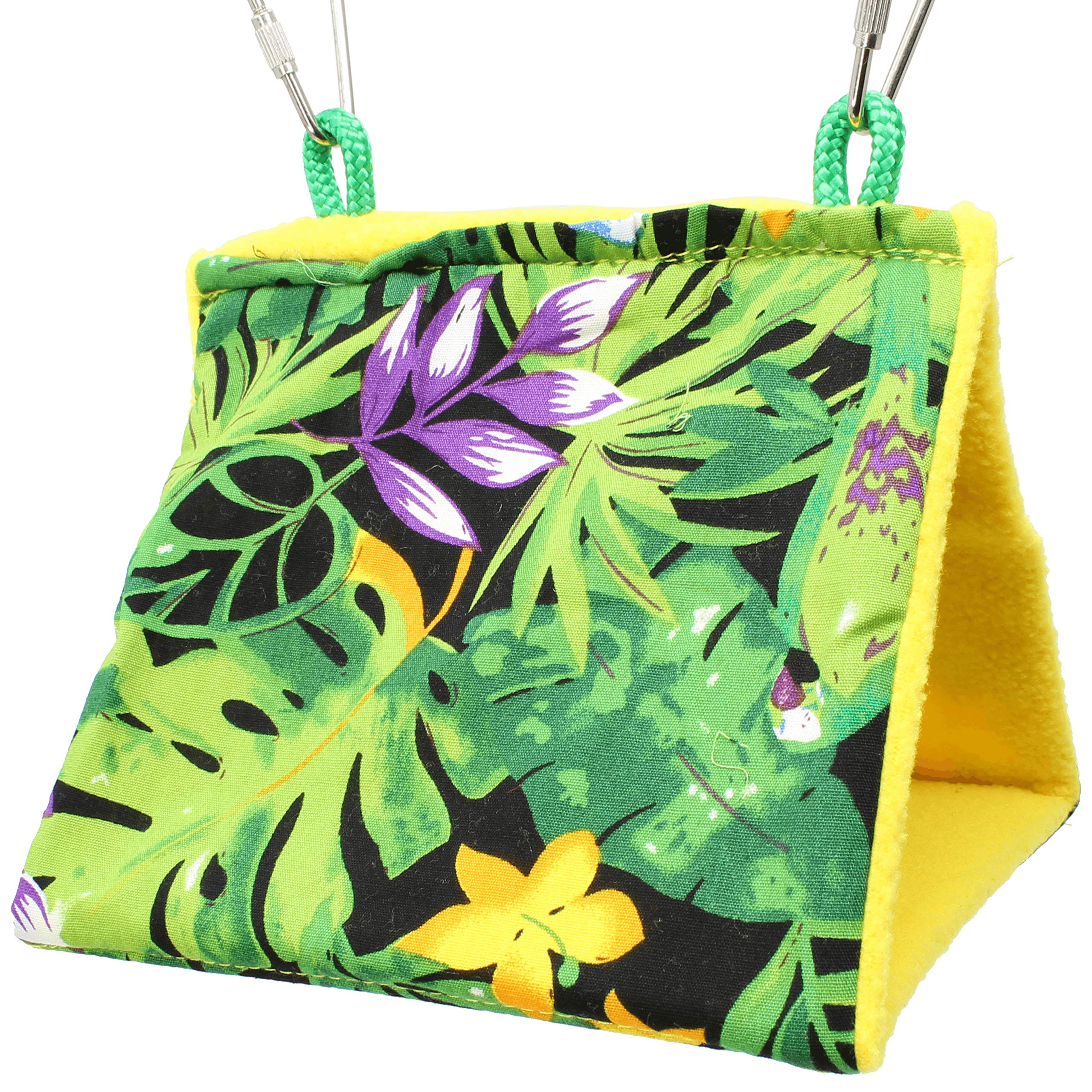 1689 Small Bonka Happy Hut Bonka Bird Toys Fabric Soft Colorful Parrotlet Budgie Cockatiel Parakeet