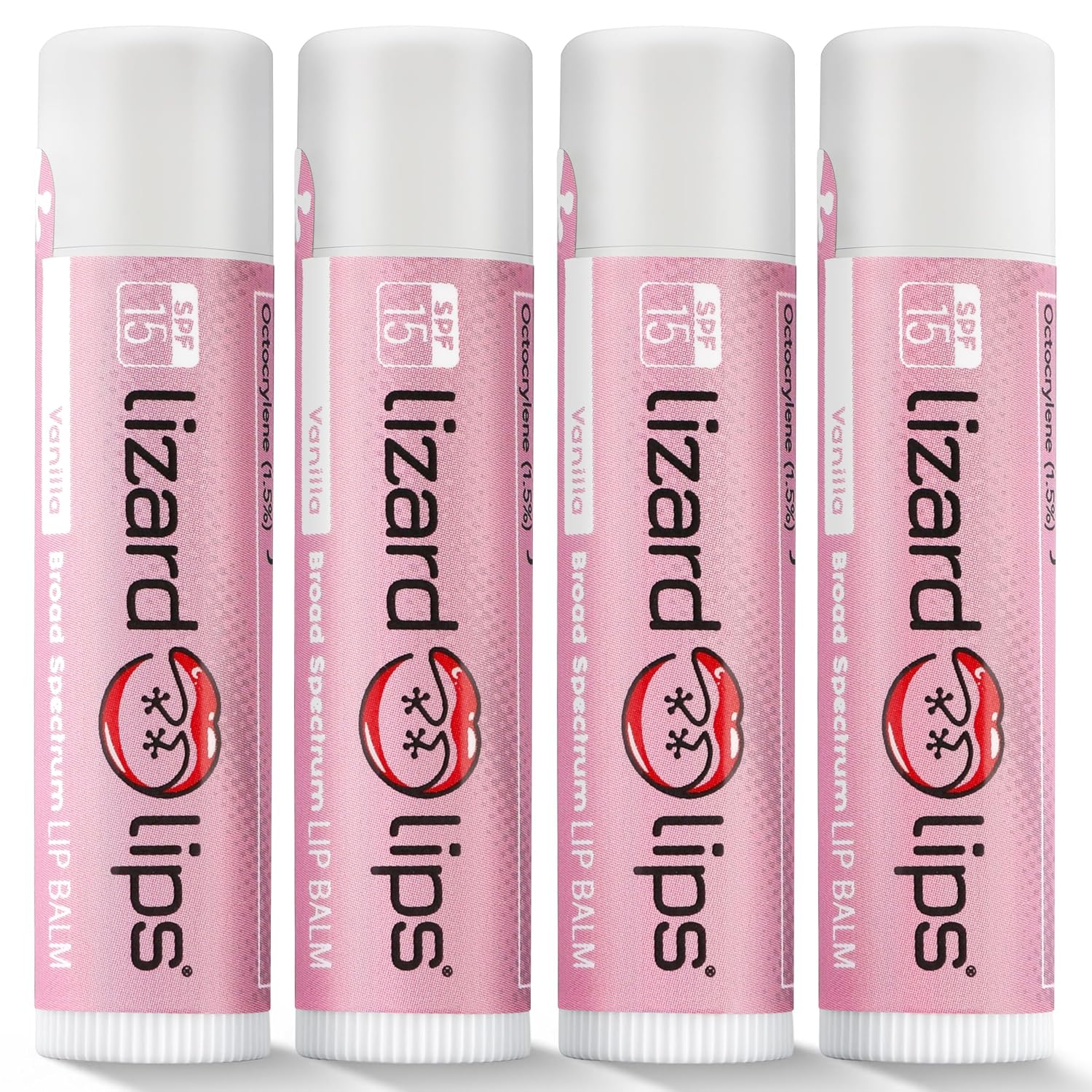 LizardLips Lip Balm SPF 15 - Hydrating Vanilla Sunscreen